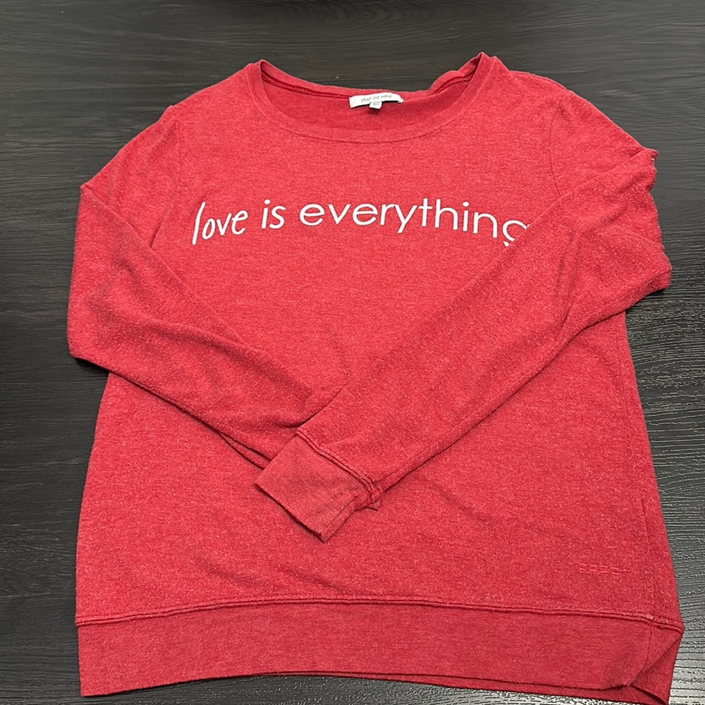 Peace Love World Sweatshirt